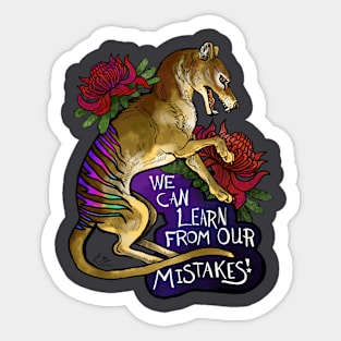 Thylacine, we can learn Sticker